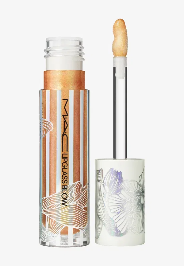 Блеск для губ объемный Lipglass blow Mac snapdragon, 5 мл, цвет snapdragon