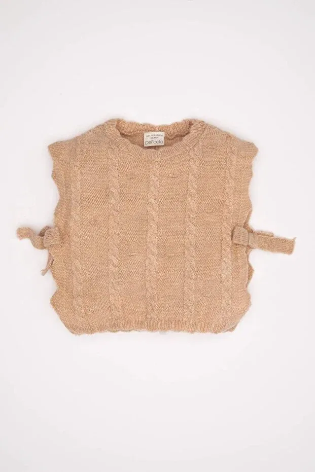 Детский кардиган с длинным рукавом Defacto, Beige-Bg287