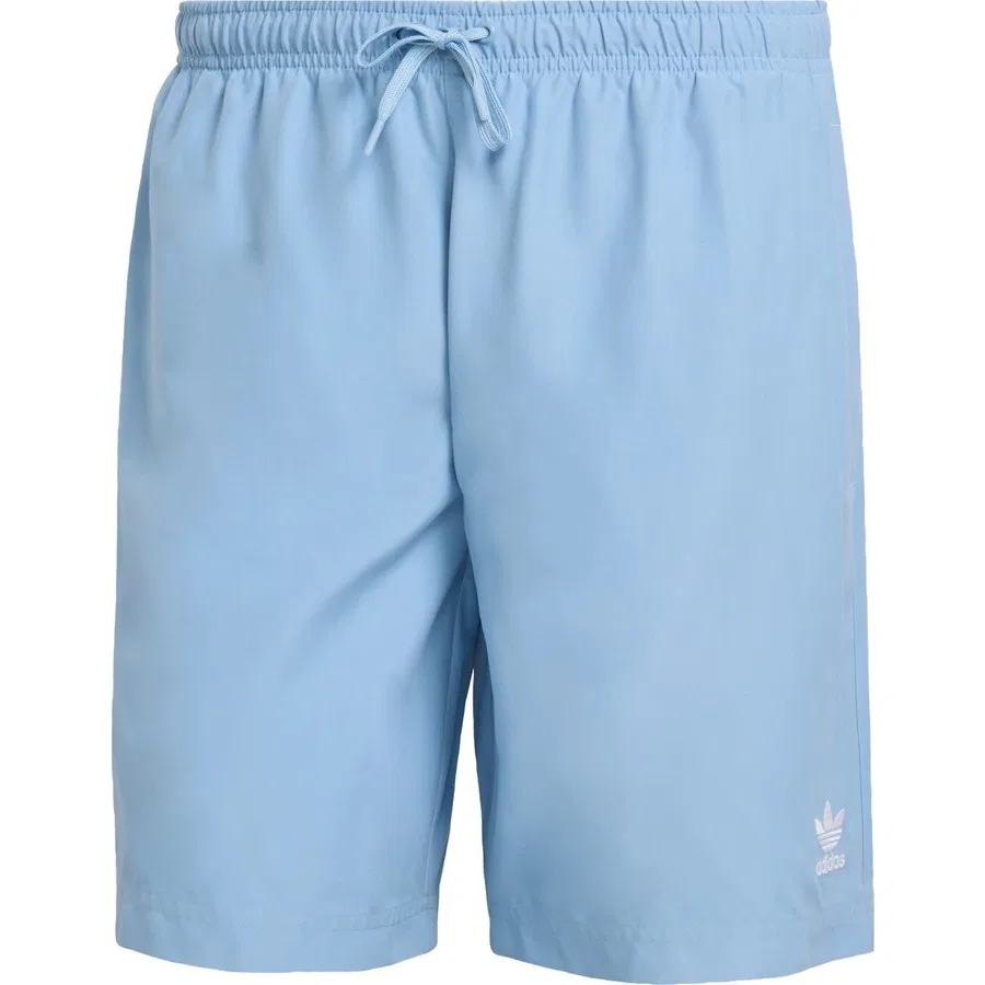 Плавки-шорты с принтом Adicolor 8-Inch Swim Shorts adidas, Синий — фото 3