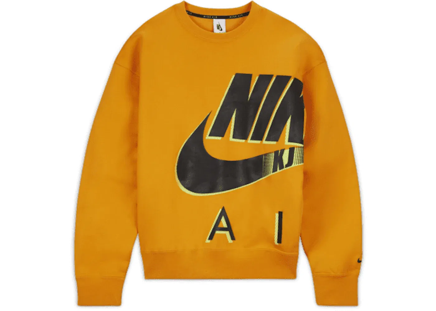Мужской свитшот из флиса Kim Jones Nike, Orange