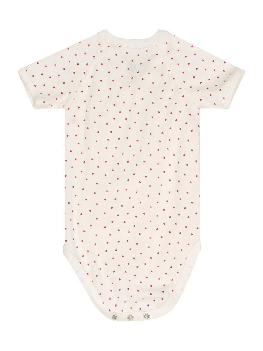 Комбинезон/боди PETIT BATEAU белого цвета "NAISS" — фото 2