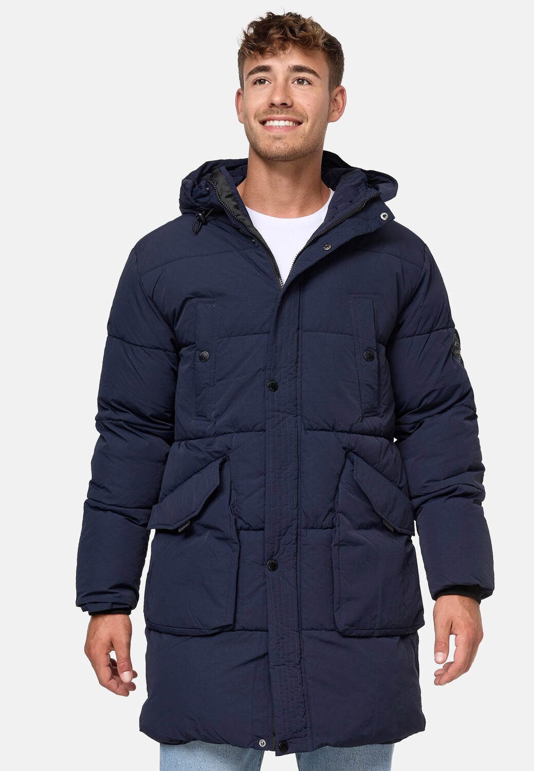 

Пальто зимнее Indicode Jeans, синий