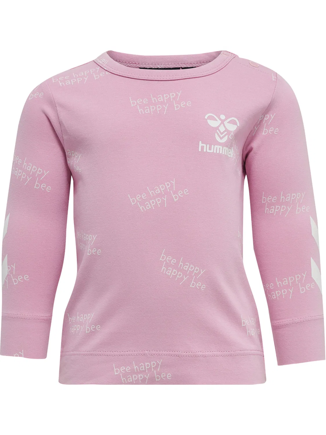 Детская футболка с длинным рукавом Hmlcalen Hummel, Rosa / Malvenfarben