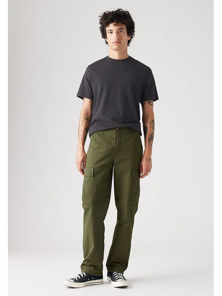 Мужские карго брюки свободного кроя Levi's, Olive