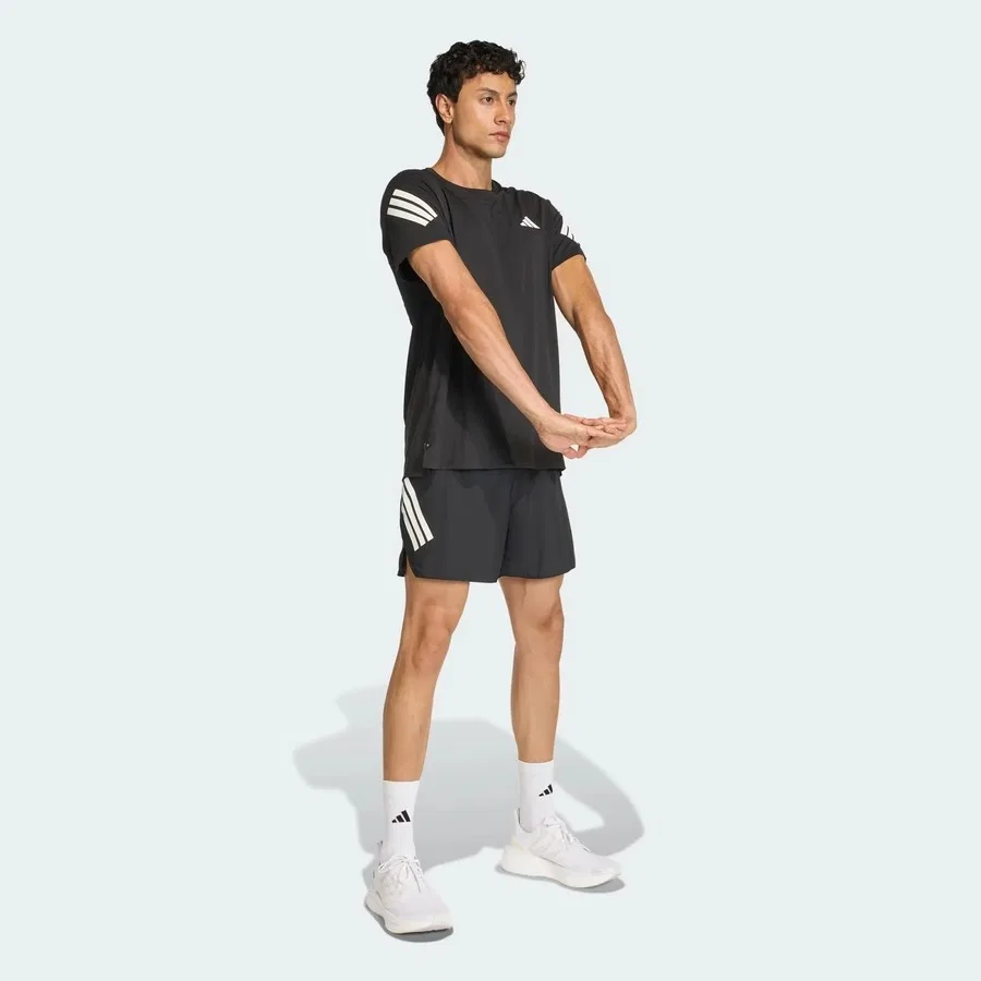 Мужская футболка с круглым вырезом ADI365 adidas, Черный — фото 3