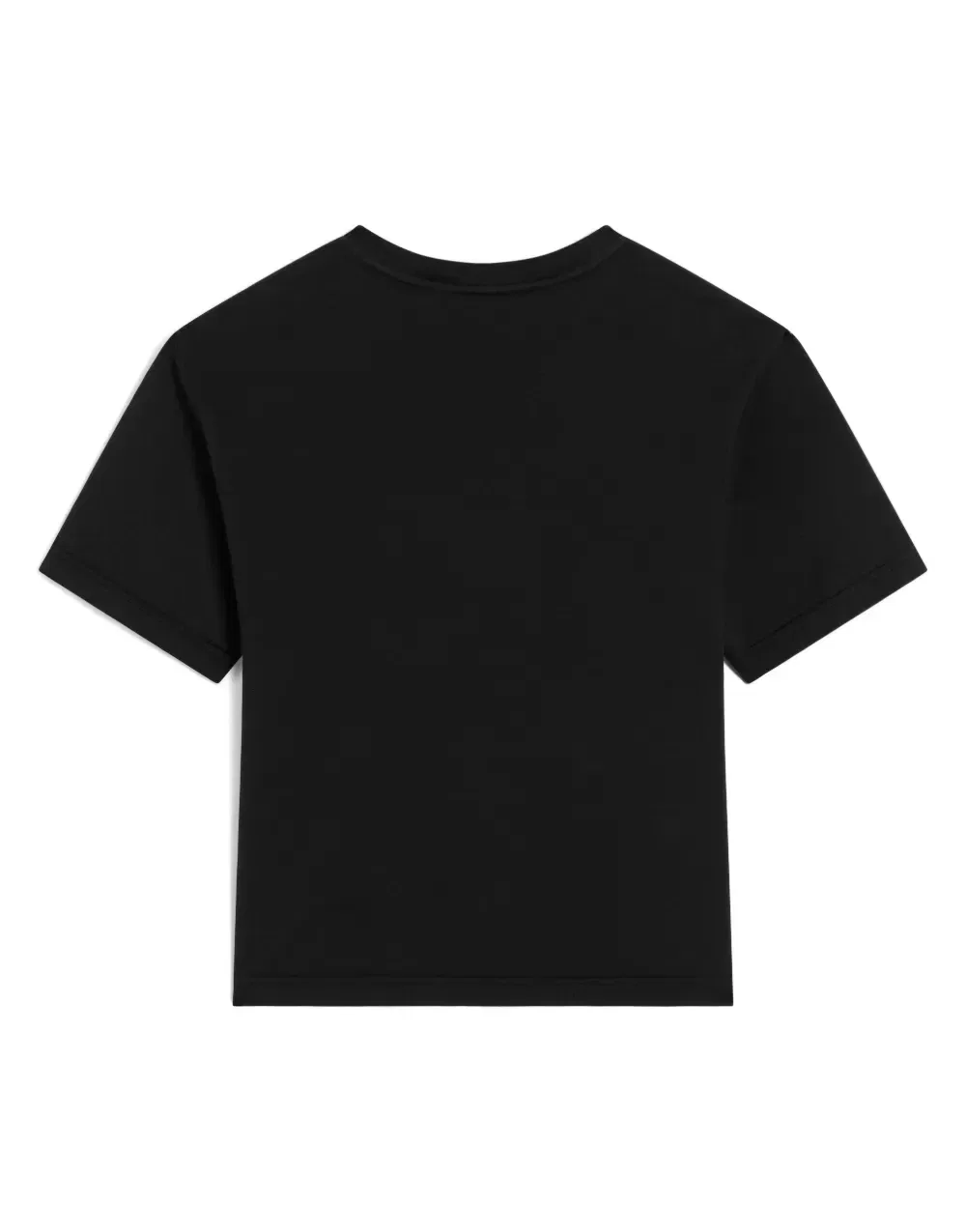 Трикотажная футболка с логотипом Dolce & Gabbana Kids, черный — фото 2