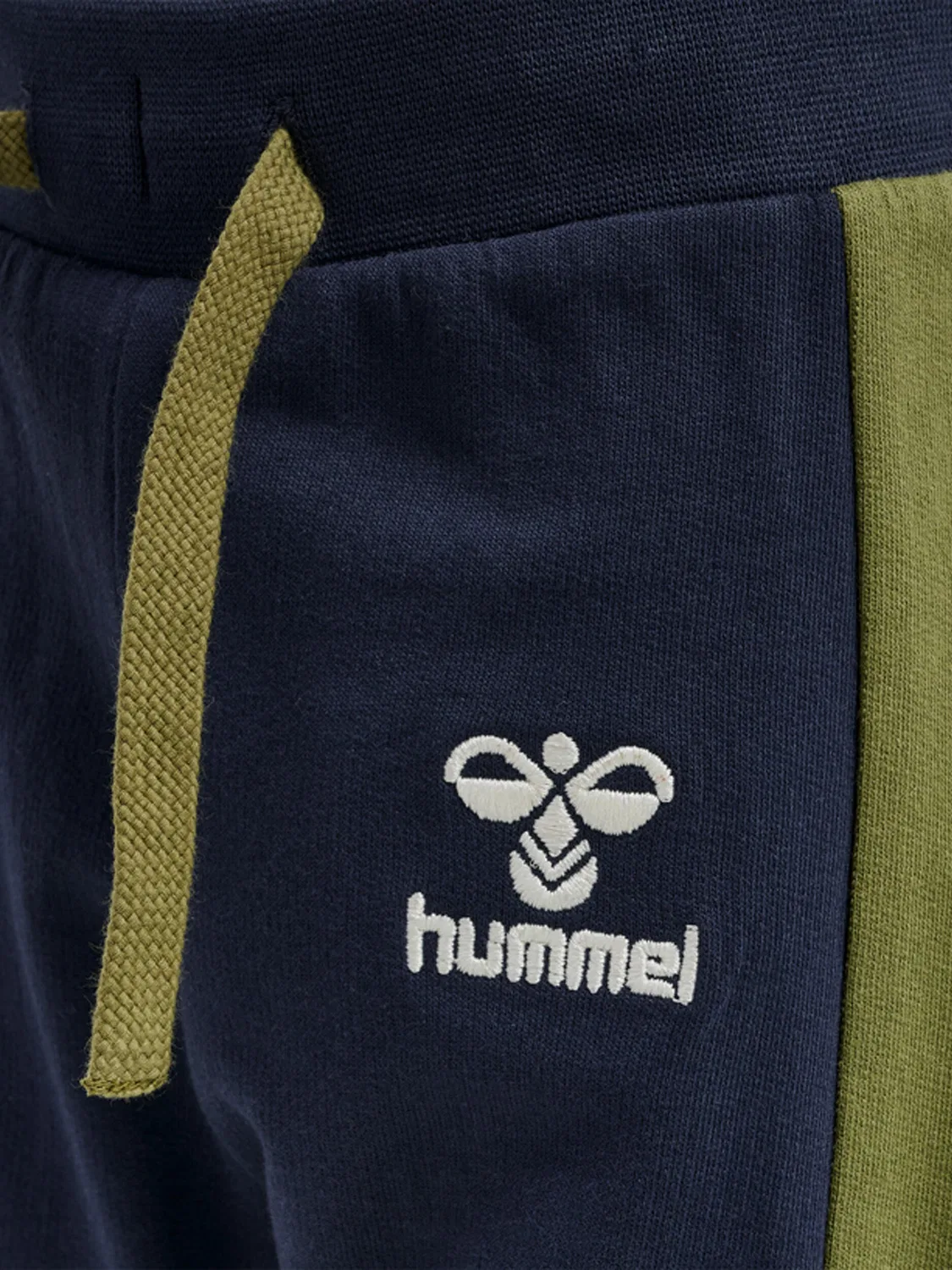 Детские спортивные штаны с регулируемой талией Hmlfinn Hummel, Schwarz Dunkelblau — фото 3