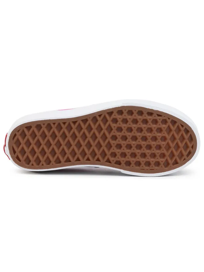 Vans Классические тканевые слипоны P VN0A3TL1WVX1 красные — фото 4