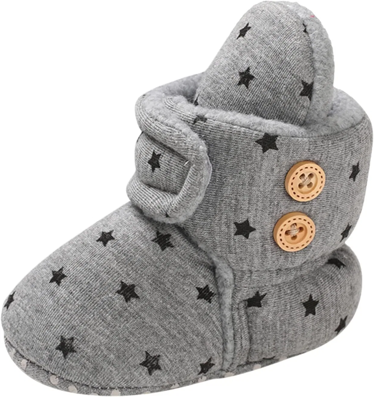 Детские ботинки для мальчиков с принтом в горошек, Dark Gray