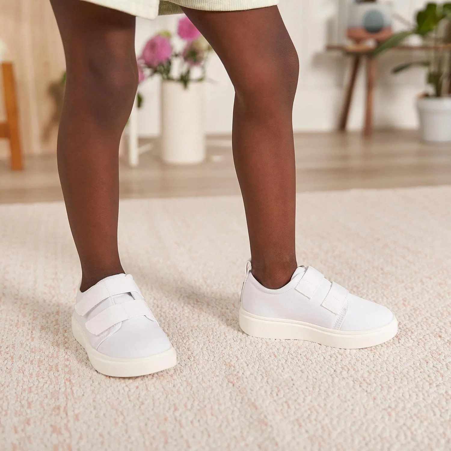 Детские кроссовки для девочек First Walker Gerber, White — фото 3