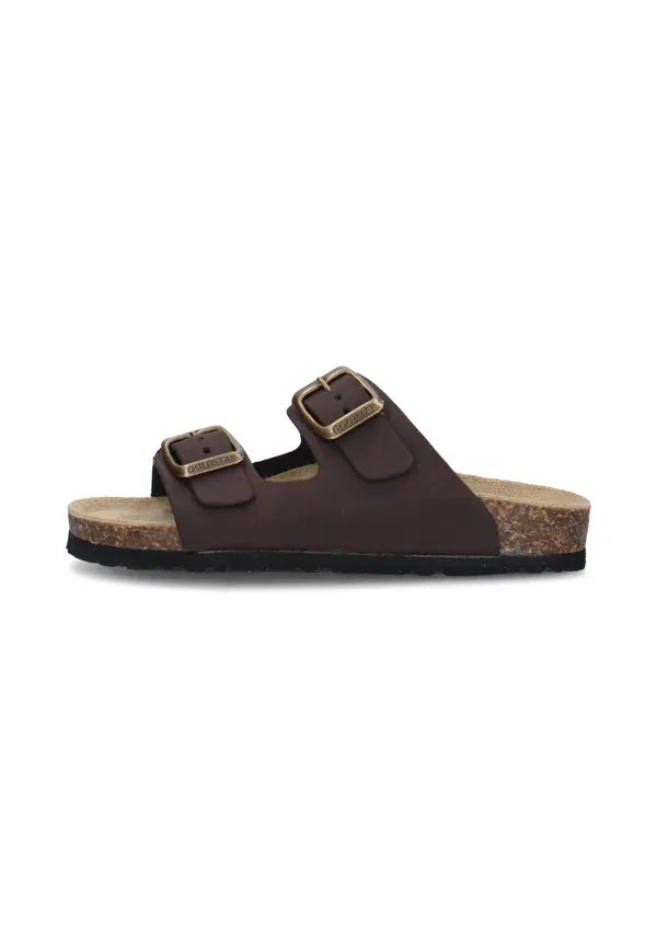Мюли с пряжкой Gs800 Rafting Goldstar, brown, коричневый