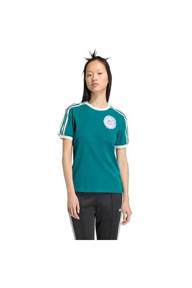 Женская футболка с коротким рукавом Adidas, Turquoise