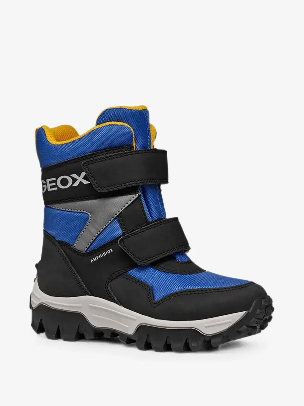 Ботинки Himalaya Abx с застежкой-липучкой Geox Kids, черный