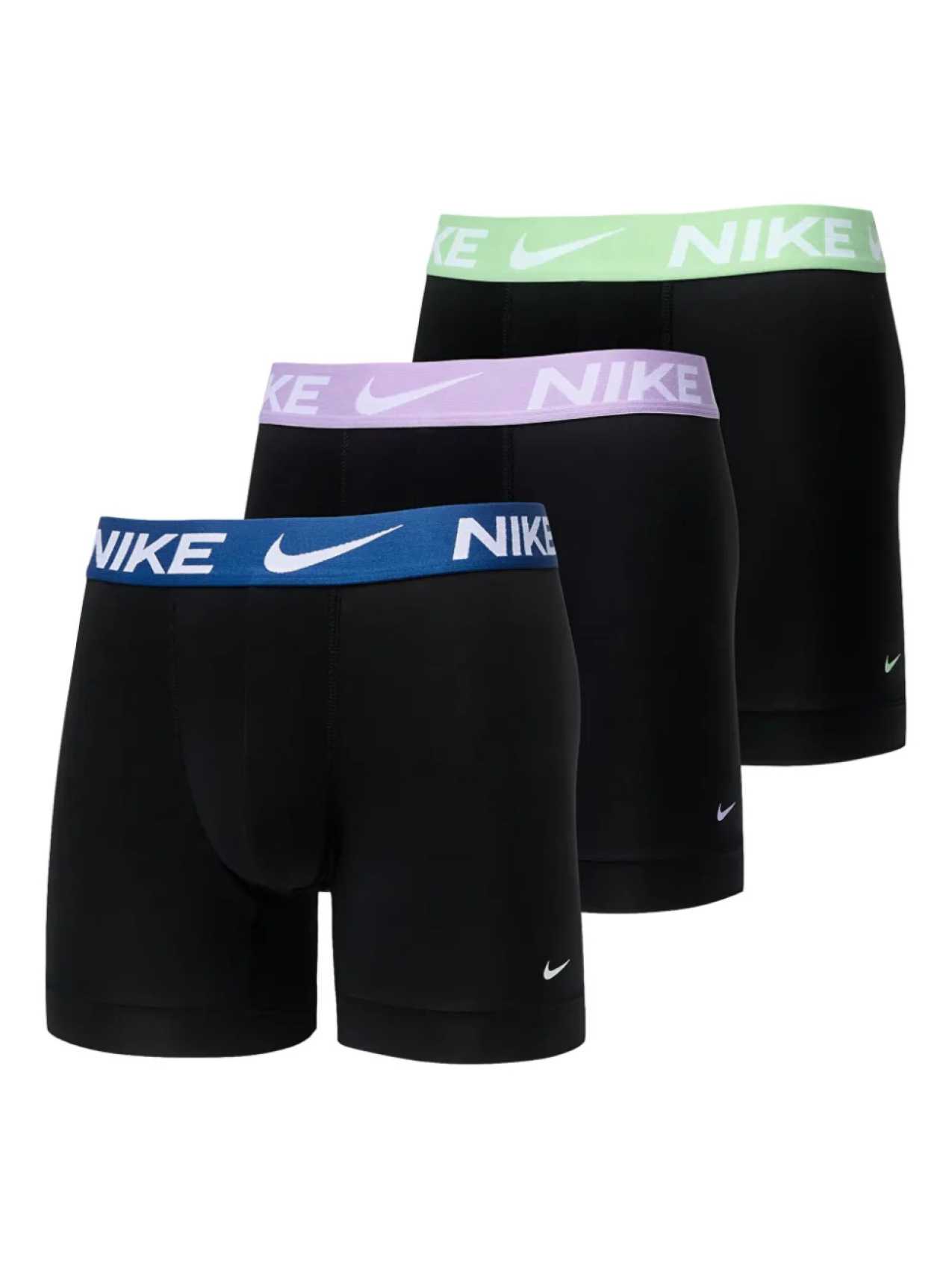 

Боксеры-трусы с логотипом Nike Dri-FIT и поясом (упаковка из трех штук), черный