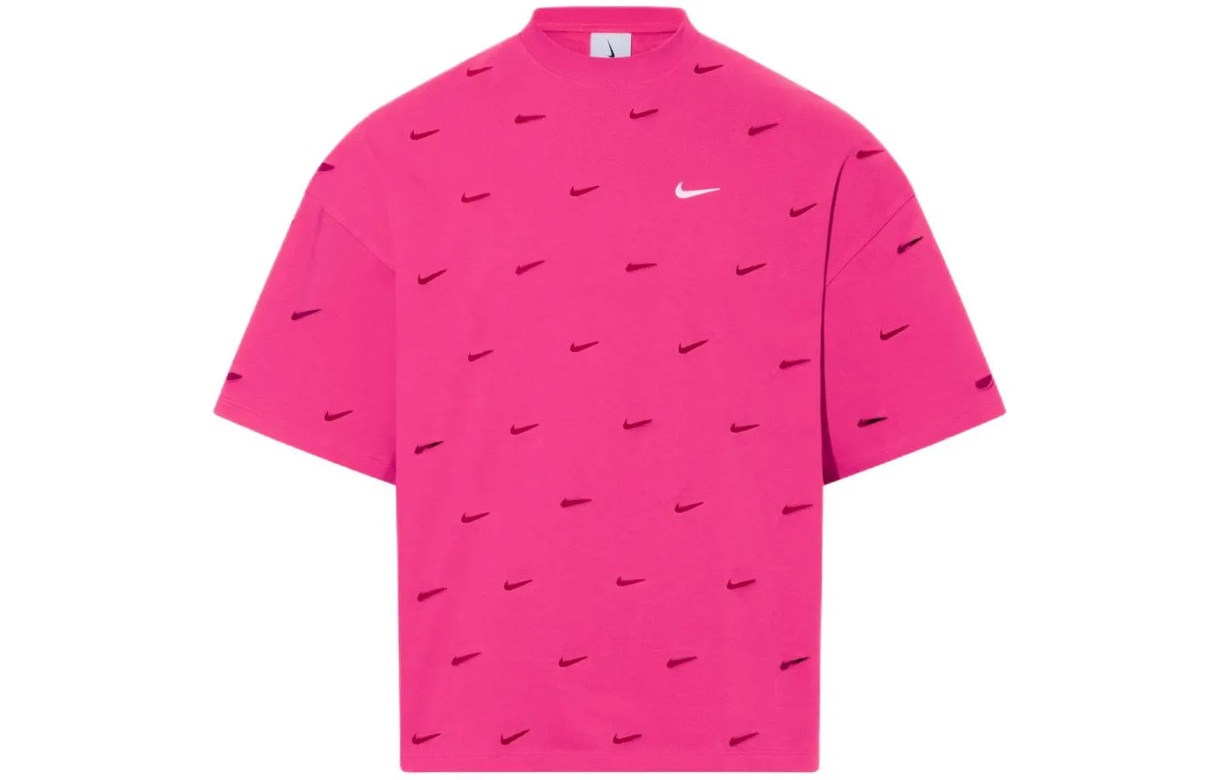 Футболка Jacquemus Le Swoosh Nike, Dark Pink