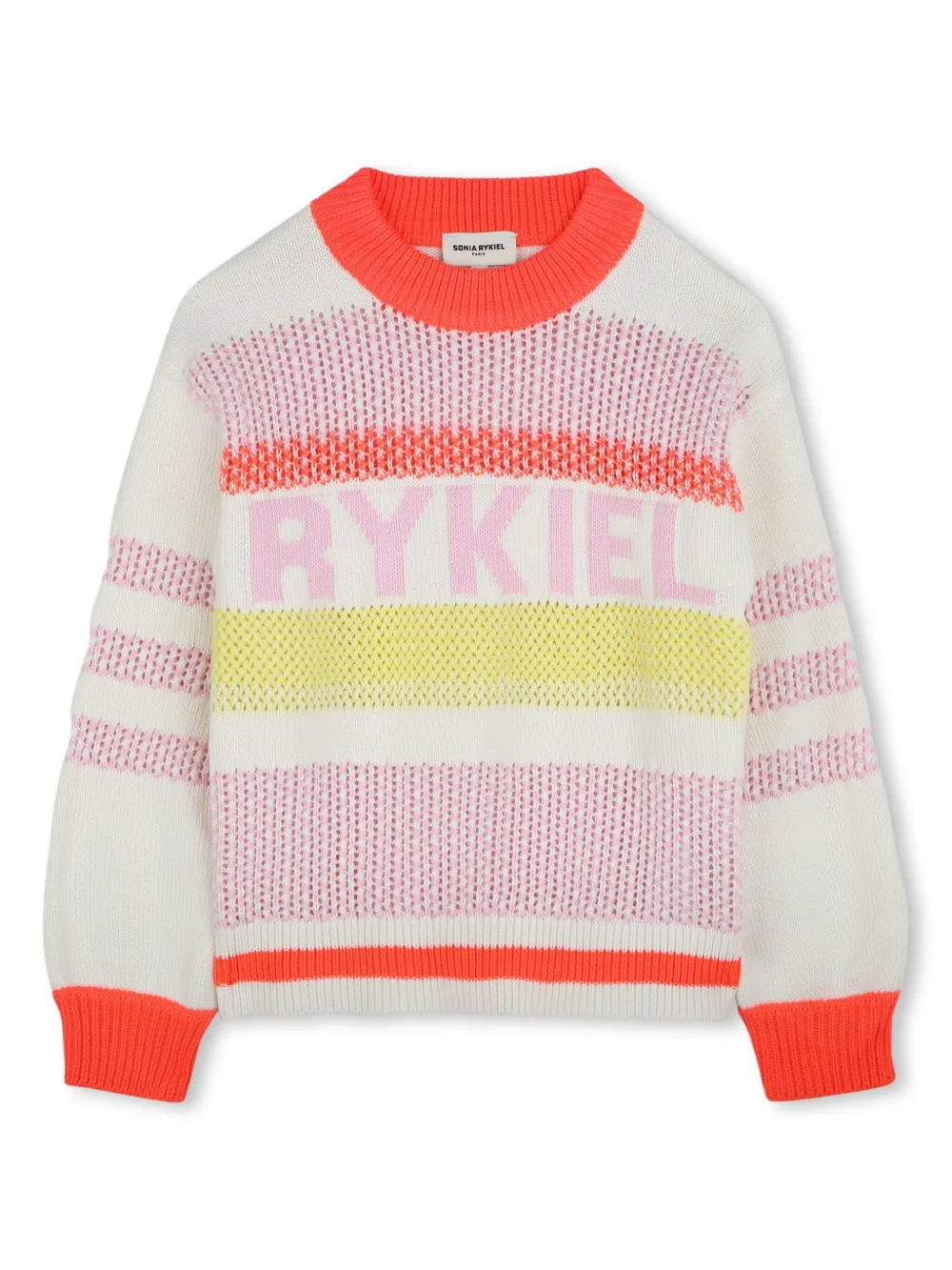 

Джемпер с логотипом SONIA RYKIEL ENFANT, белый