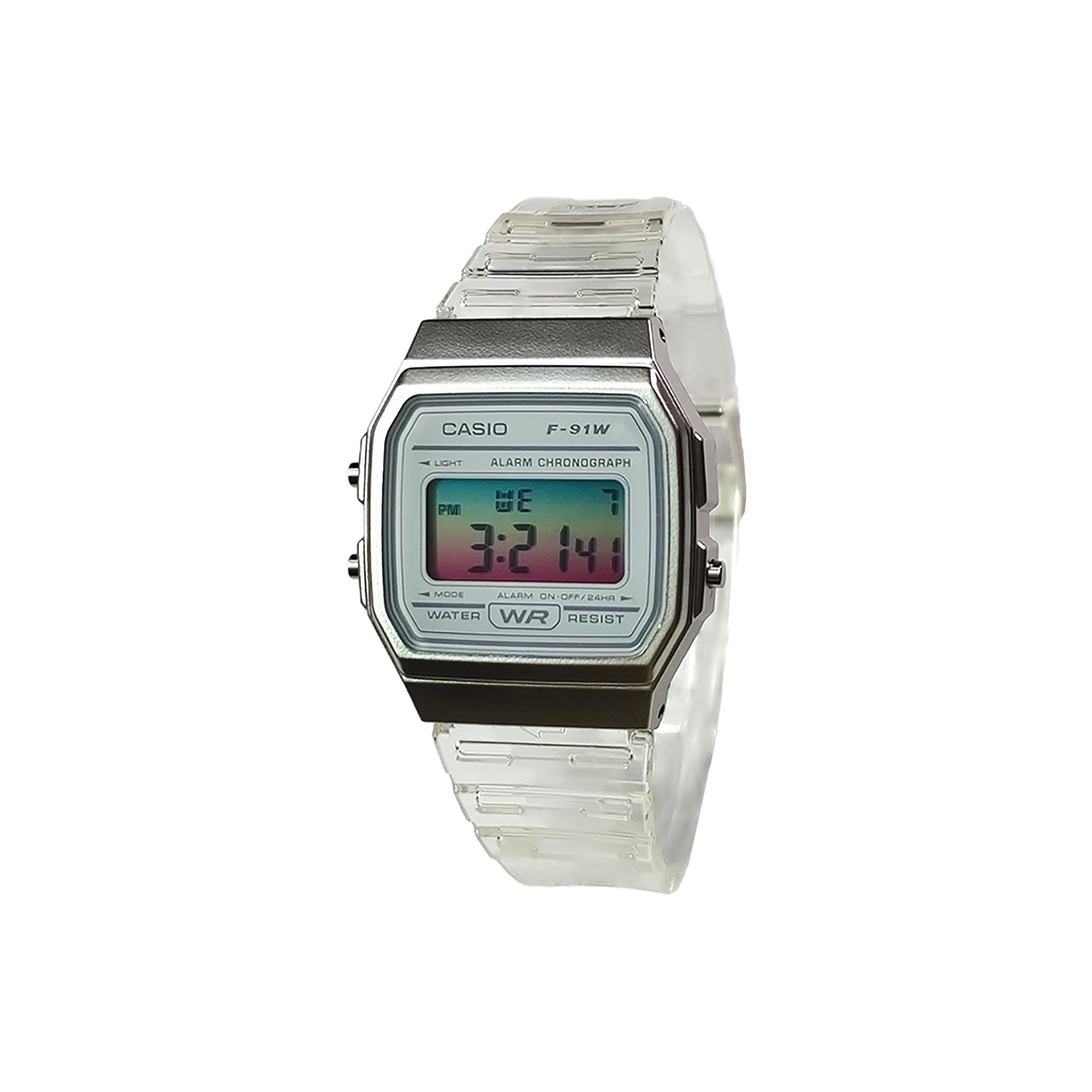 

CASIO Часы Quartz Movement Resin Strap Watch Unisex White Dial