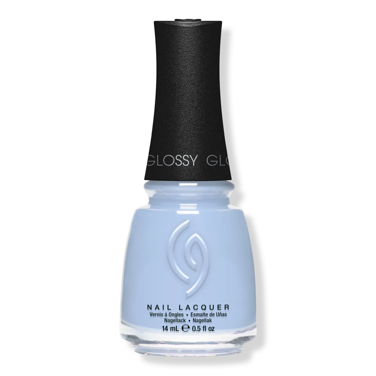 

Лак для ногтей China Glaze Mega Pigment Crème Cool Tones, Hydrangea Dangea (light blue with fine silver glitter), 14 мл