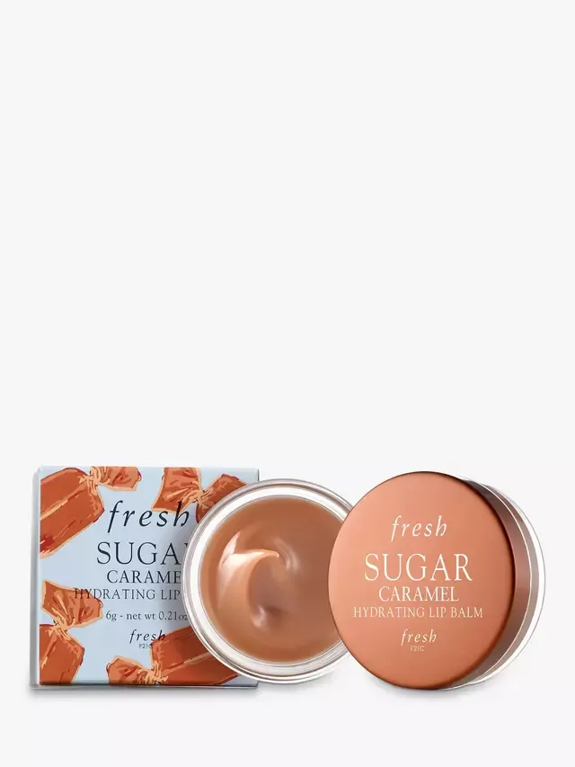 Увлажняющий бальзам для губ с сахаром Fresh, Caramel