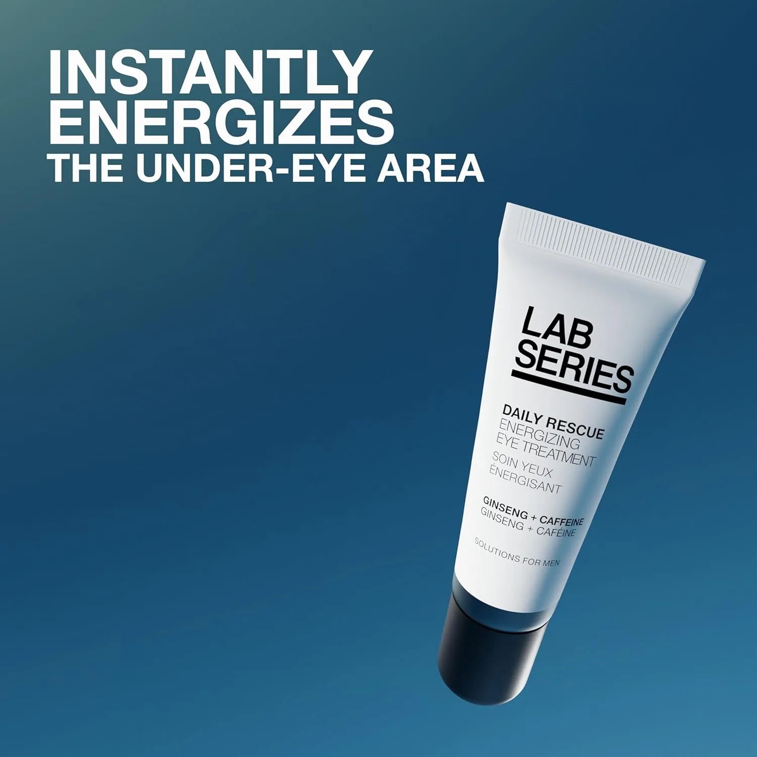 Набор для ежедневного ухода за кожей Lab Series Men's 3 Step Travel Size Friendly Daily Rescue Starter Kit - гель для умывания, увлажняющий гель для лица и крем для области вокруг глаз. — фото 4