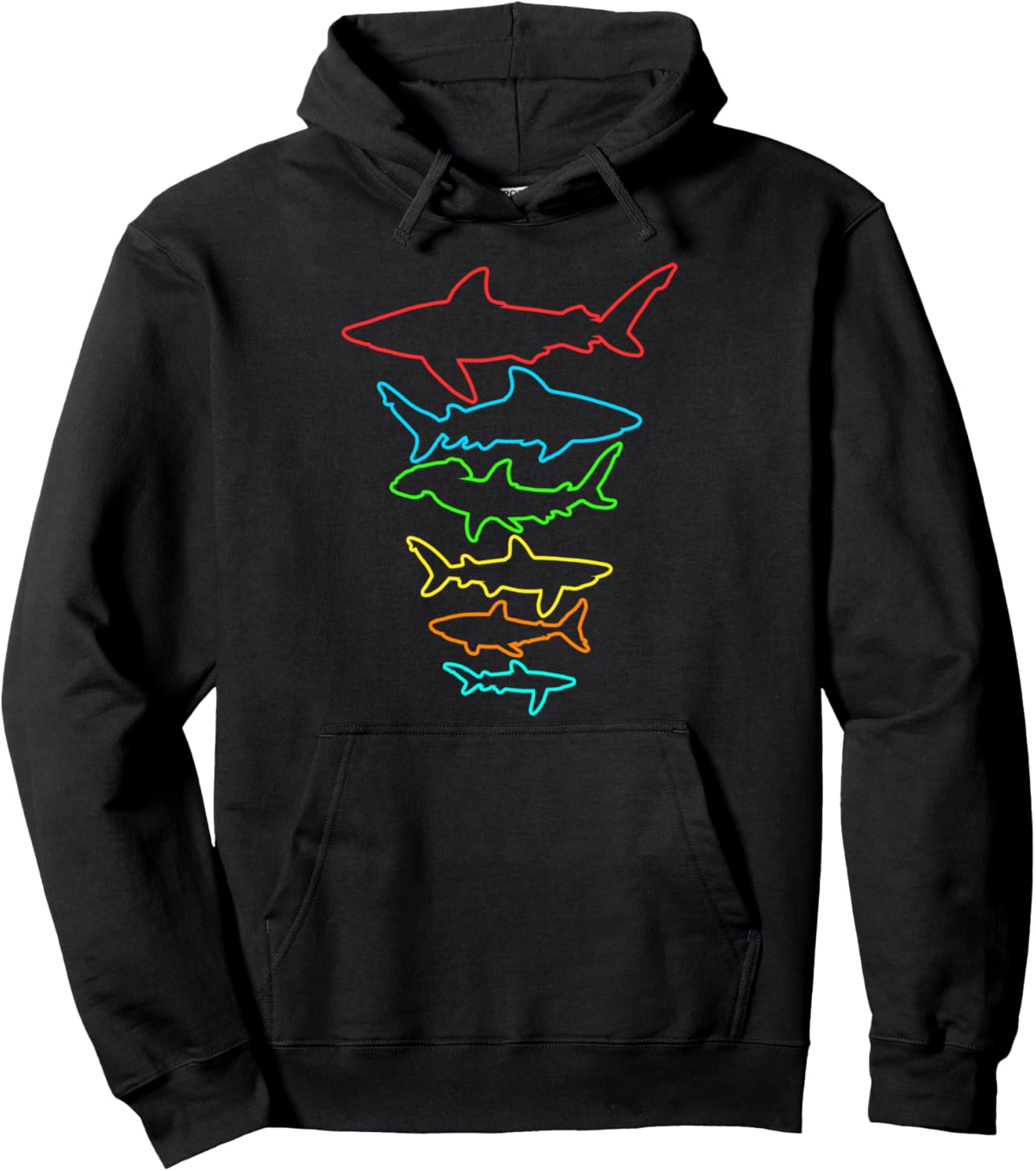 

Худи для взрослых и детей с силуэтом акулы в цвете, черная Sharks & Whales Ocean Lover, Черный, Худи для взрослых и детей с силуэтом акулы в цвете, черная Sharks & Whales Ocean Lover