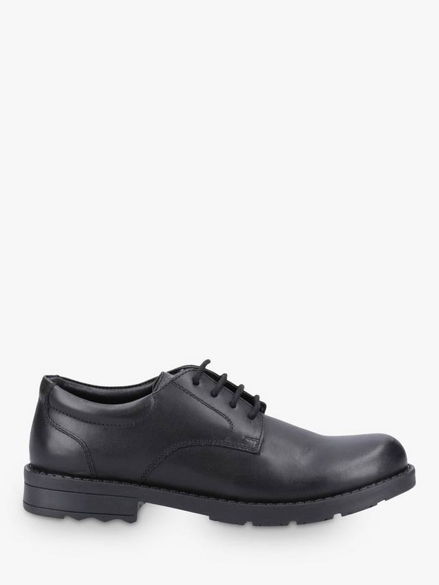 

Детские кожаные ботинки Bruno Senior на шнуровке Hush Puppies, Black