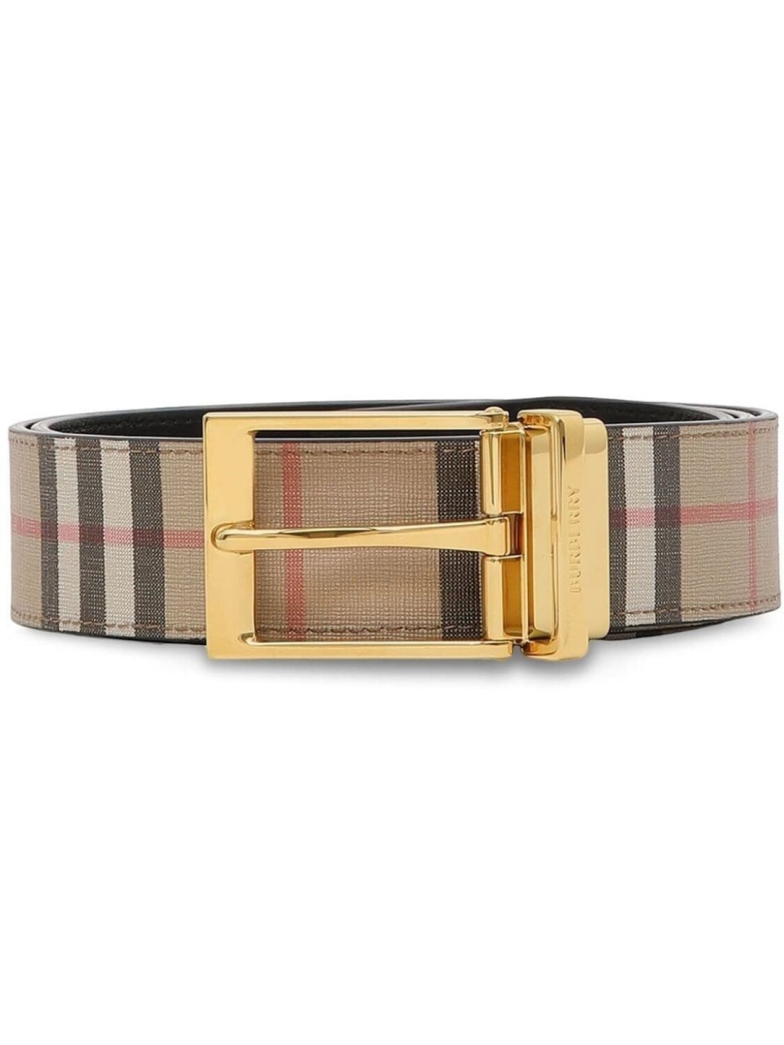 

Ремень в клетку Vintage Check Burberry, бежевый