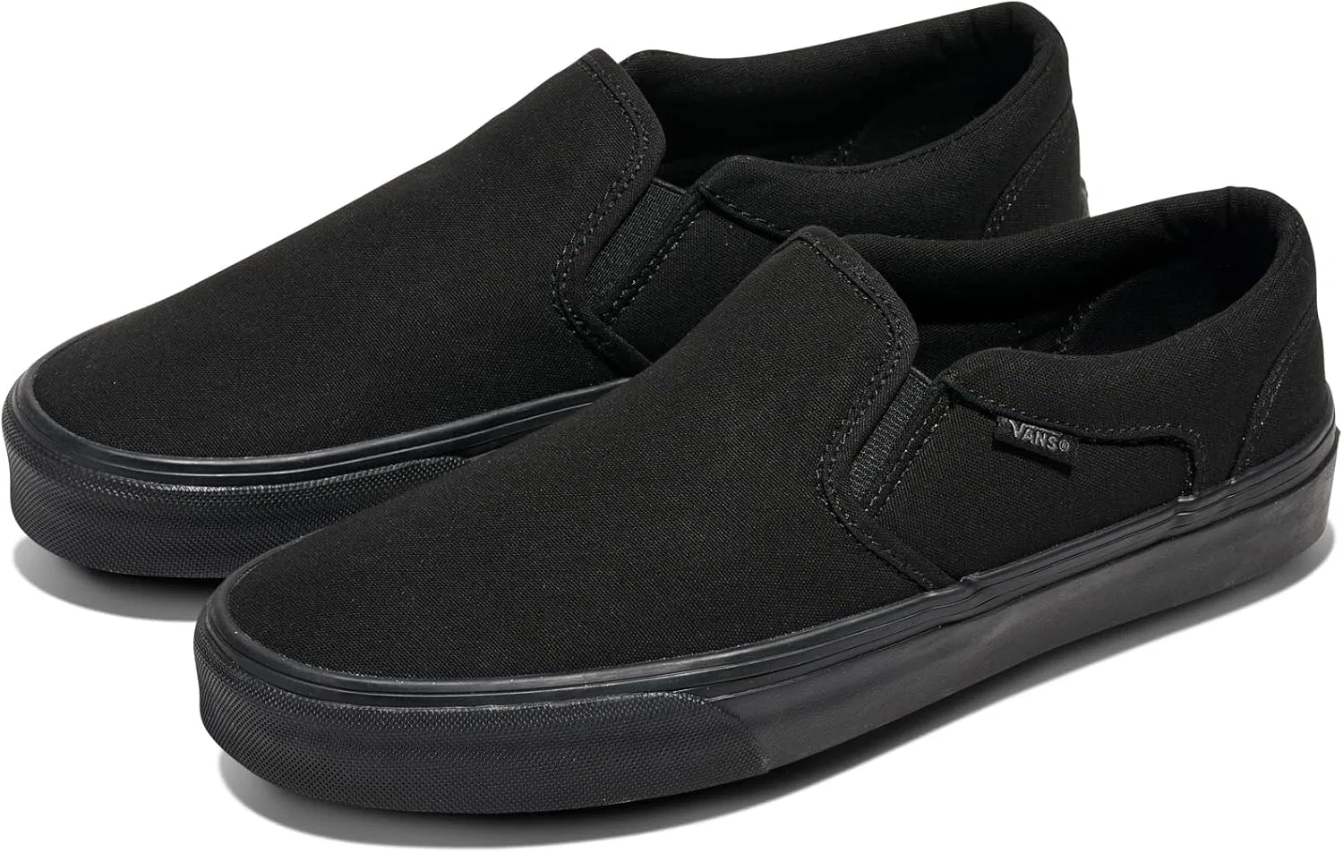 Кроссовки Vans Herren AsherSneaker, Canvas Black — фото 2