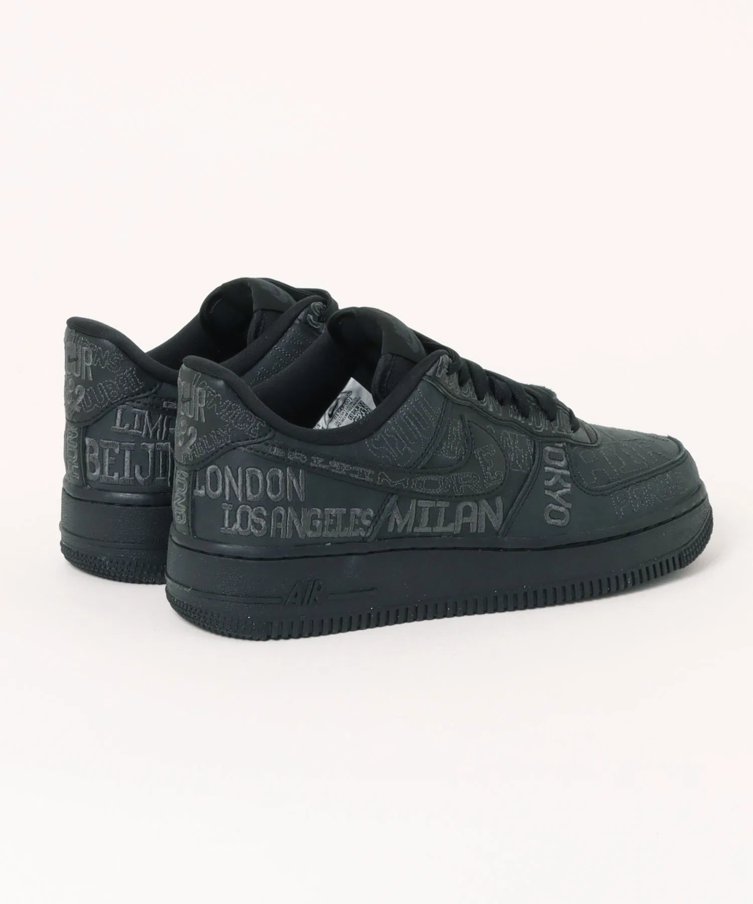 NIKE Air Force 1 '07 LV8 MII1549 *001 ЧЕРНЫЙ/ЧЕРНЫЙ — фото 2