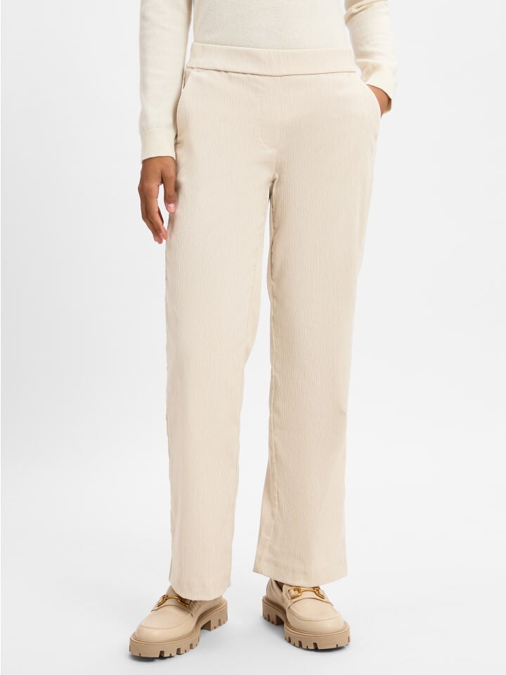 

Тканевые брюки Toni Jenny Wide Leg, экрю