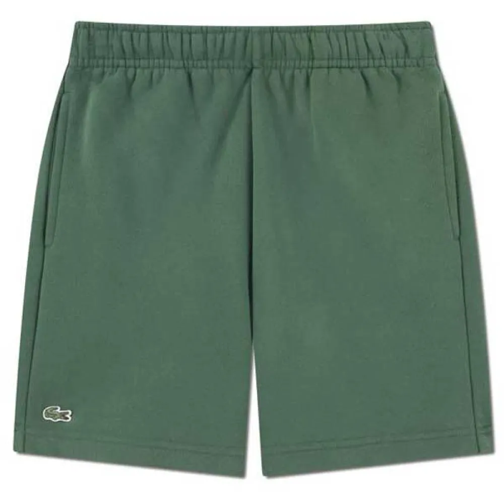 

Шорты Lacoste Kids Core Fleece shorts, зеленый