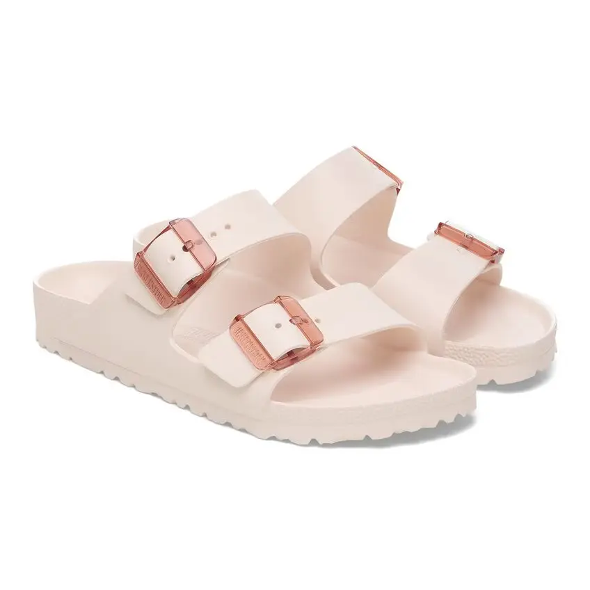 Биркеншток Аризона Сандалии Женские Розовый Стелс Пряжка 2 Ремня VER285 Birkenstock — фото 3
