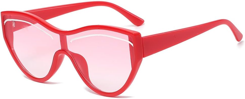 

Солнцезащитные очки «кошачий глаз» для женщин, винтажные, большие, классические, ретро, ​​с защитой от УФ-излучения UV400 для использования на открытом воздухе MTZJH, Pink