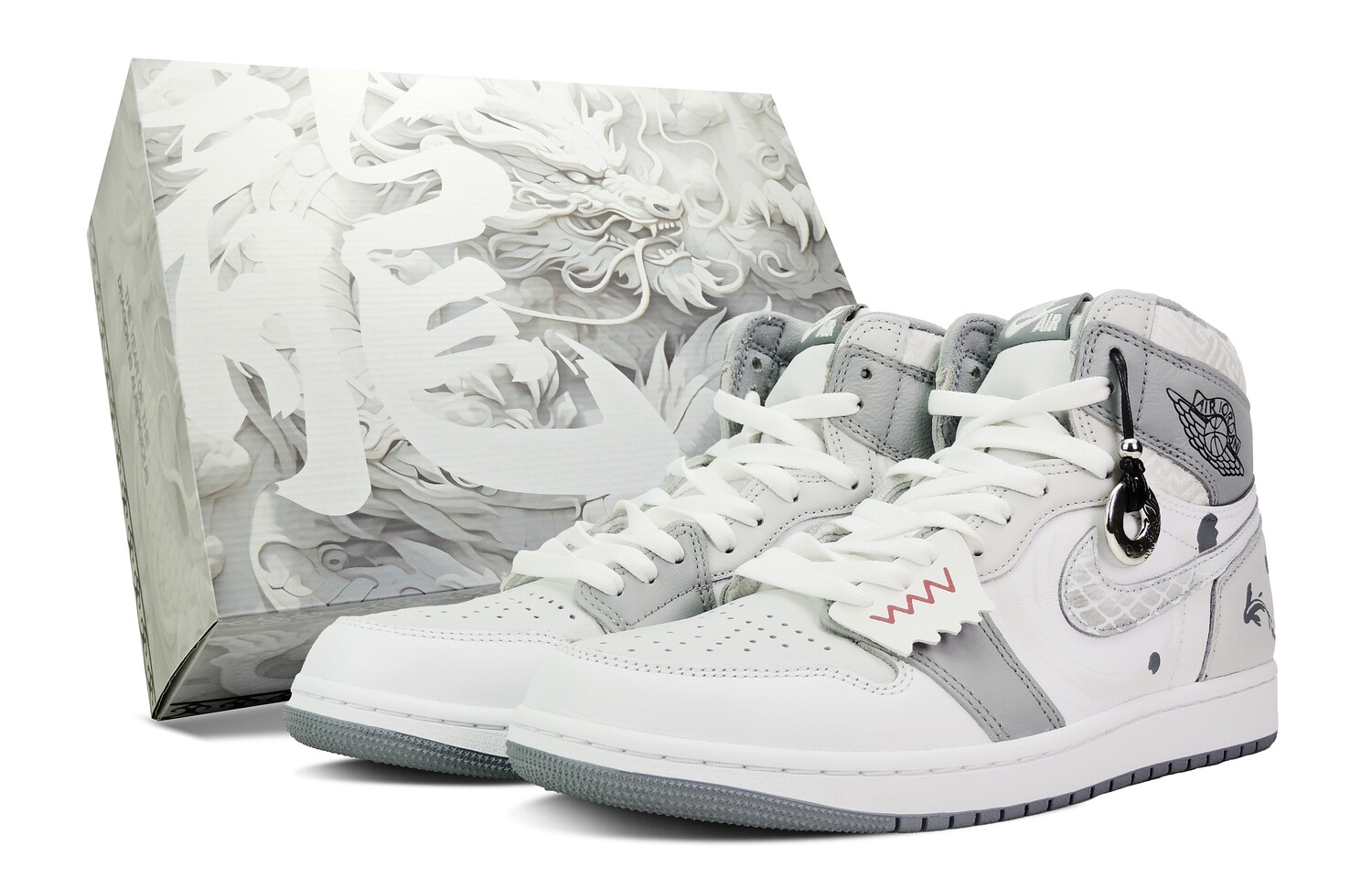 

Jordan Air Jordan 1 Vintage Баскетбольные кроссовки унисекс, White