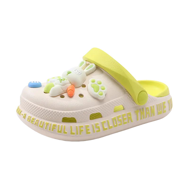 

Clogs Kids ABC KIDS, бежевый/зеленый