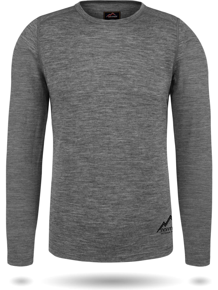 

Функциональный лонгслив Normani Outdoor Sports, серый