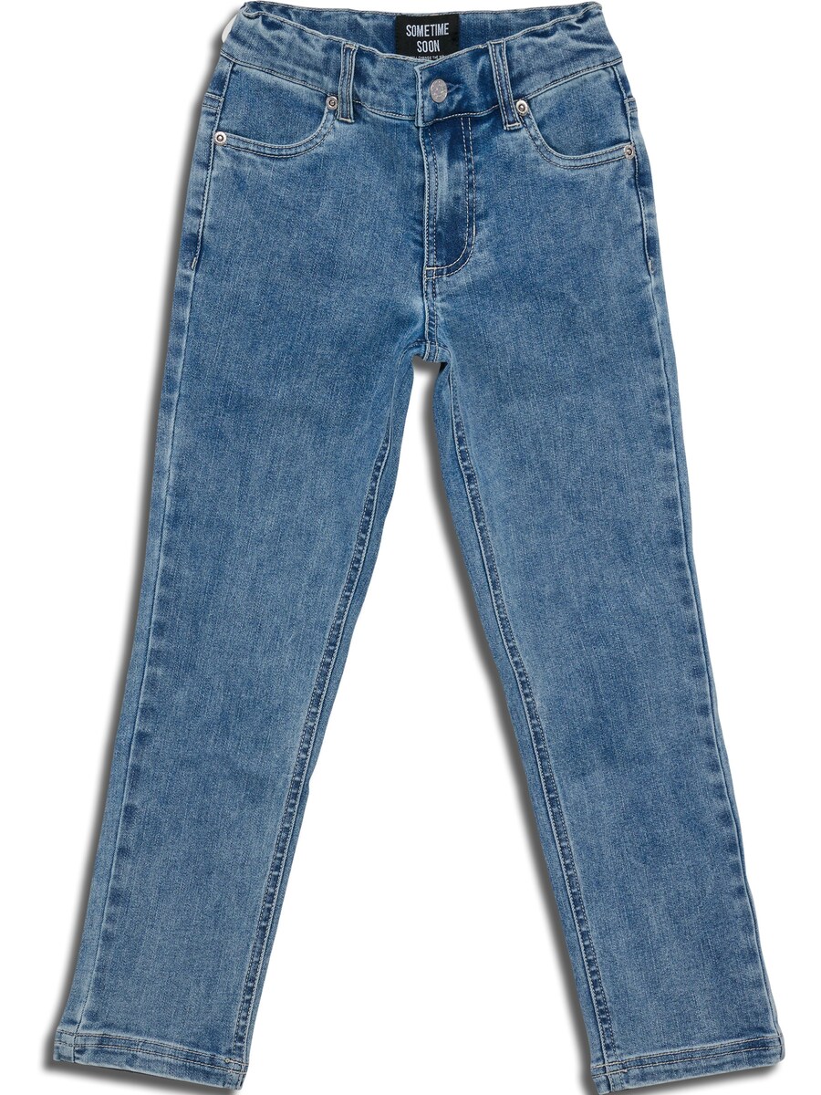 

Узкие джинсы SOMETIME SOON, цвет Light blue/Dark blue