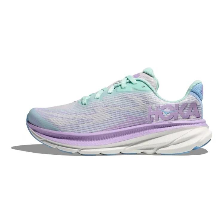

Кроссовки Clifton 9 Kids" для бега для детей Hoka One One, светло-фиолетовый