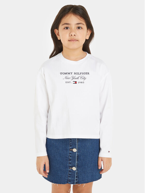 

Блуза стандартного кроя Tommy Hilfiger, белый