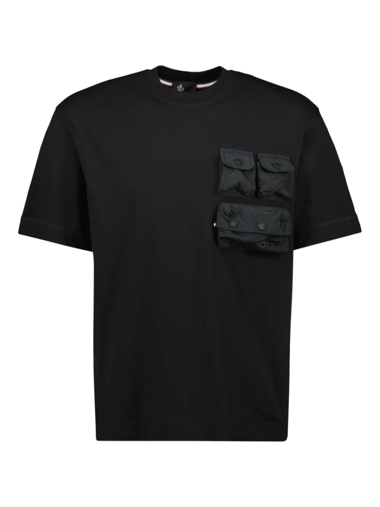 

Moncler Grenoble multi-pocket Футболка, черный