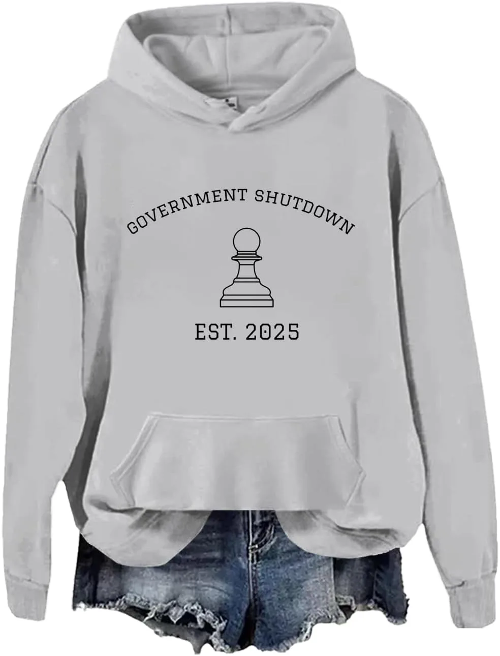 

Толстовка Government Shutdown EST 2025