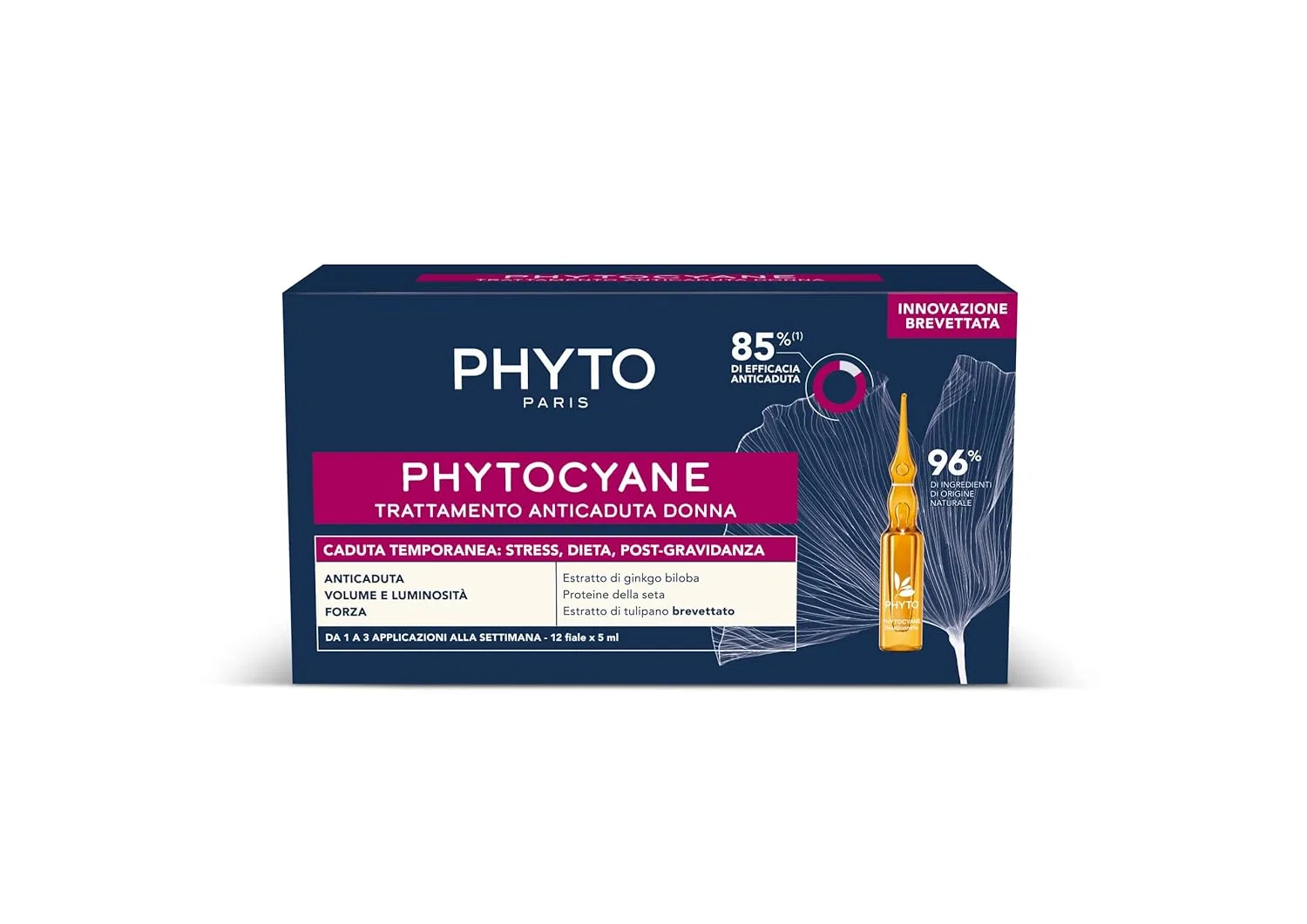 Средство Phyto Phytocyanins от временного выпадения волос Phyto