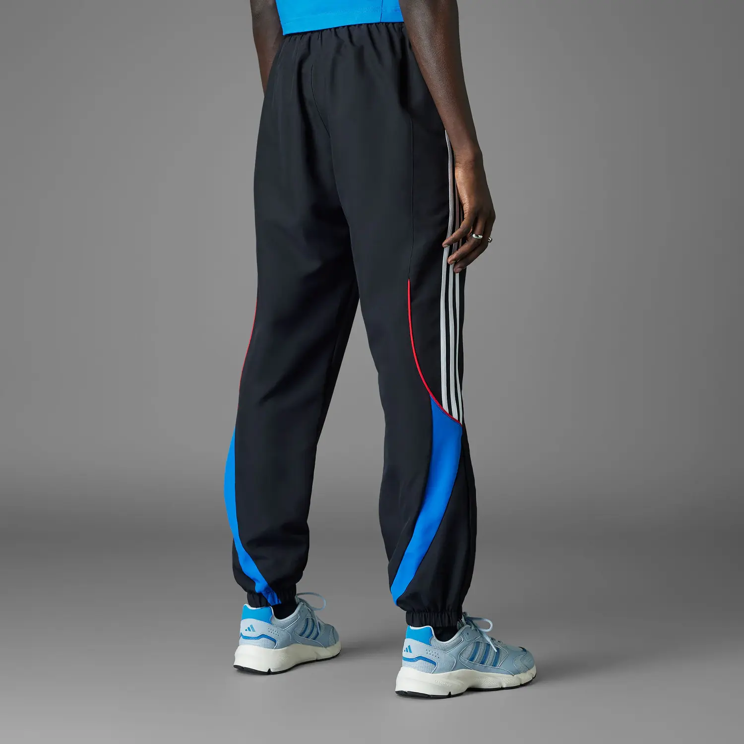 Adidas Манчестер юнайтед вязаные спортивные штаны мужские black — фото 3