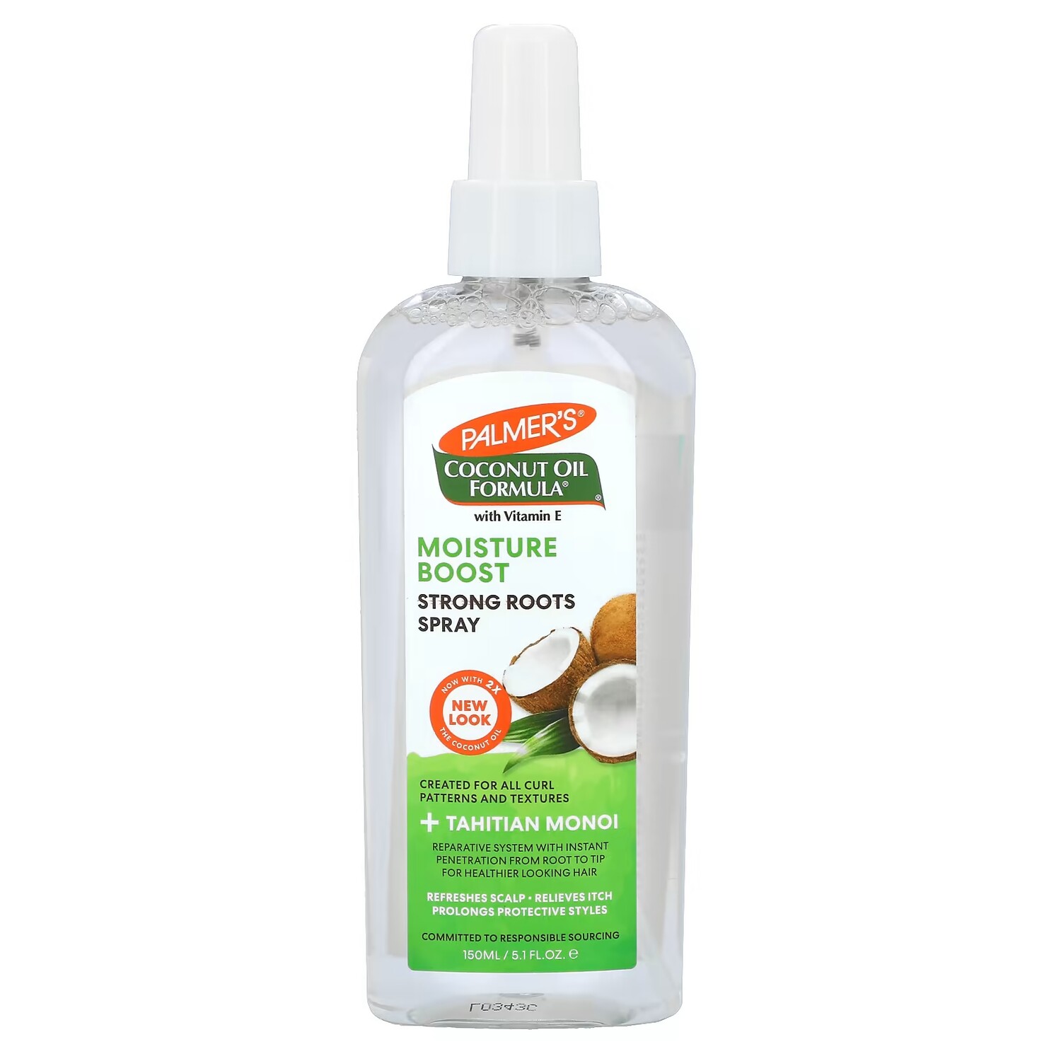 

Формула для сильных корней Palmers Moisture Boost с кокосовым маслом, 150 мл