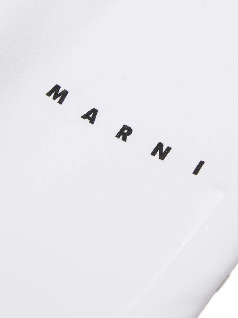 Спортивные брюки с логотипом Marni Kids, белый — фото 4