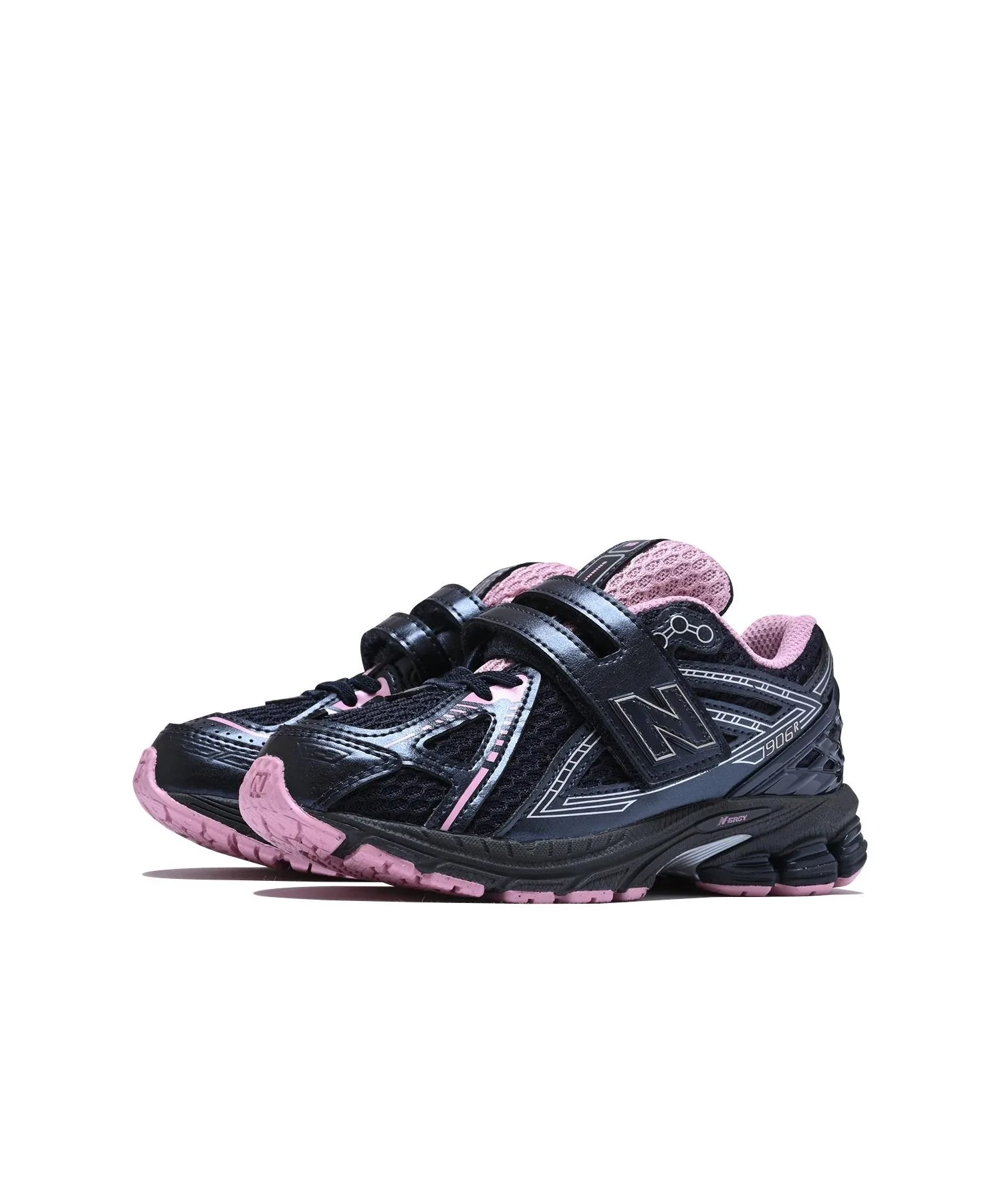Кроссовки для детей из синтетической кожи New Balance PV1906CP голубые — фото 3
