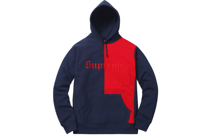 Осень/Зима17 Толстовка Унисекс Supreme, фиолетовый — фото 4