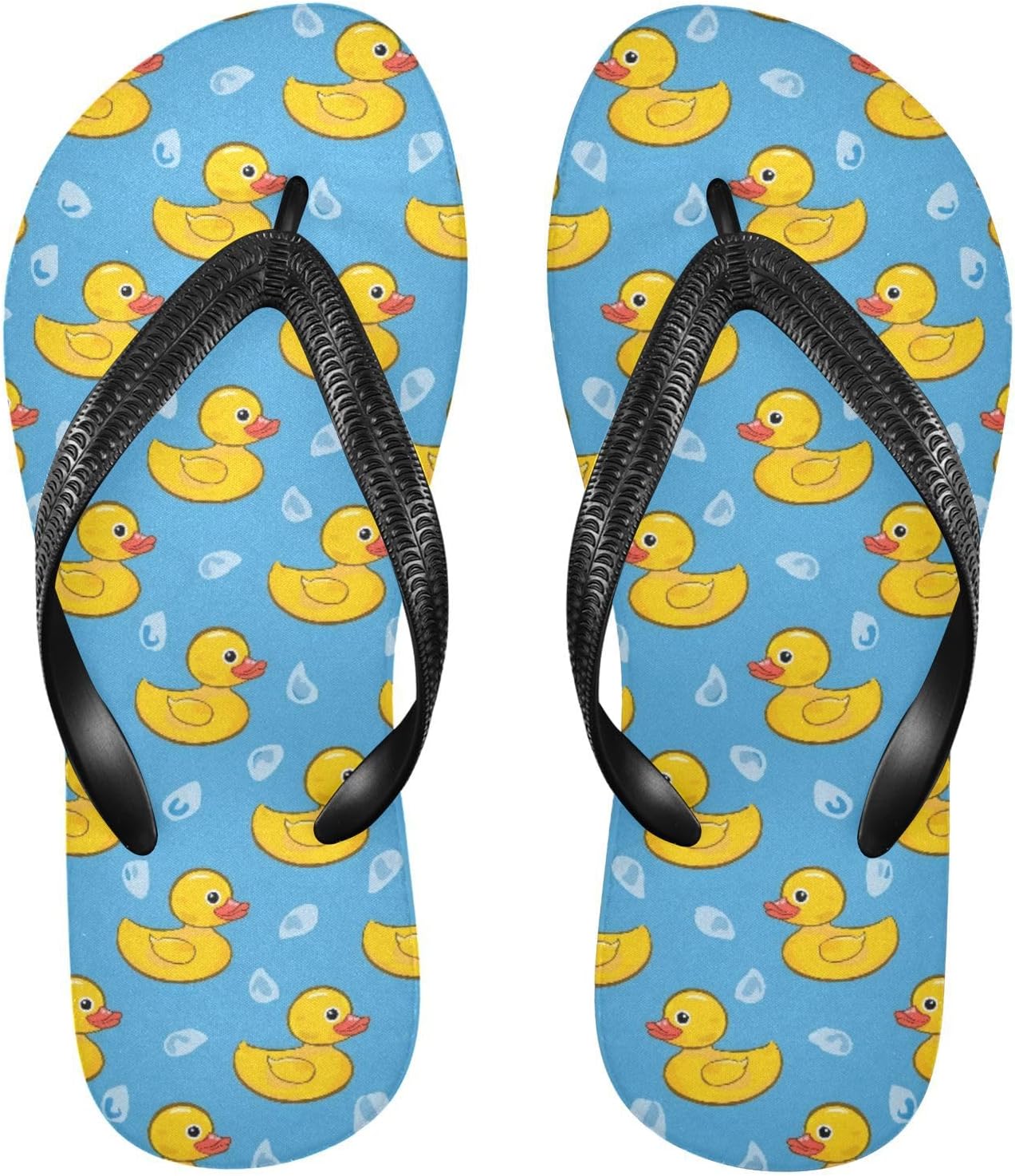 

Женские и мужские шлепанцы с яркими милыми медвежатами, женские тапочки, мужские сандалии, шлепанцы для душа, летние нескользящие шлепанцы для плавания, пляжа и ванной Mnsruu, Duck A8427