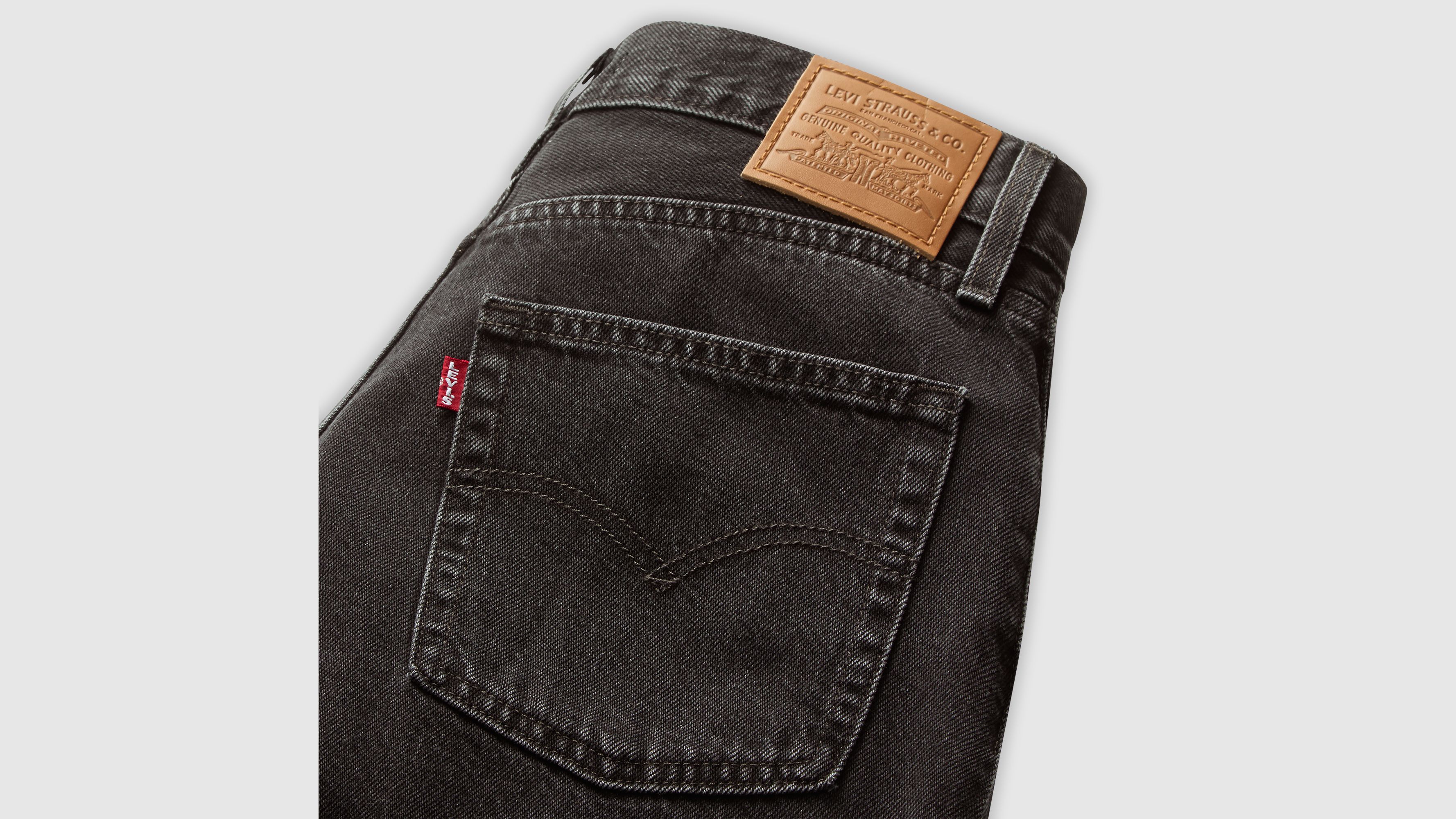 Женские шорты Baggy Dad Levi's, цвет Open Mind - Black — фото 3