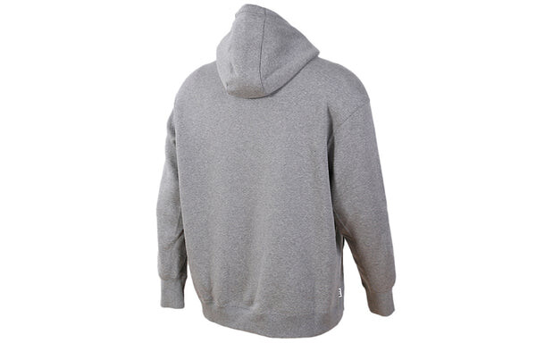 Толстовка Nike Nsw oversize Fleece Lined Athleisure Casual Sports Pullover Gray, серый — фото 2